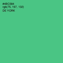 #4BC584 - De York Color Image